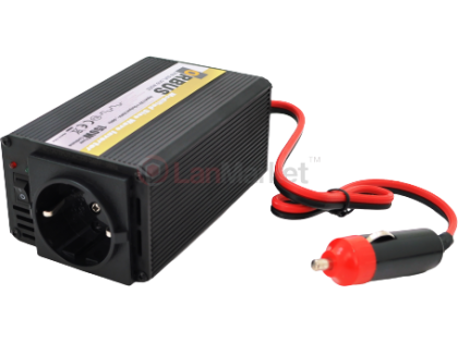 Инвертор напряжения ORBUS ORMS300 (300Вт), 24 / 220V, approximated, 1 универсальная розетка, клемы +