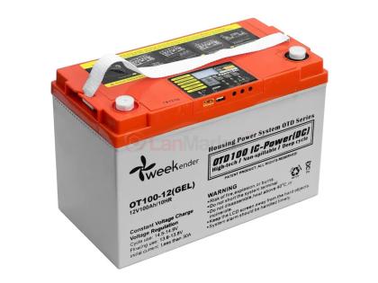 Аккумуляторная батарея AGM OT 100-12 12 V 100 Ah + контролер