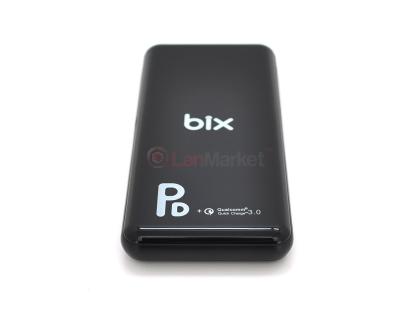 Powerbank Bix PB-10 10000mAh(Fast Charge), Black,Blister-Box