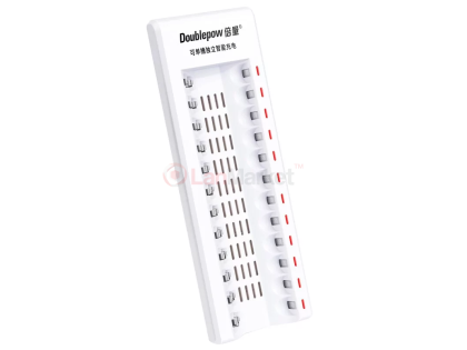 Зарядное устройство универсальное DoublePow, 12 каналов LED инд.