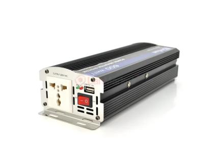 Инвертор напряжения Su-kam SU600(550Вт), 12 / 220V, approximated, 1 универсальная розетка, крокодилл