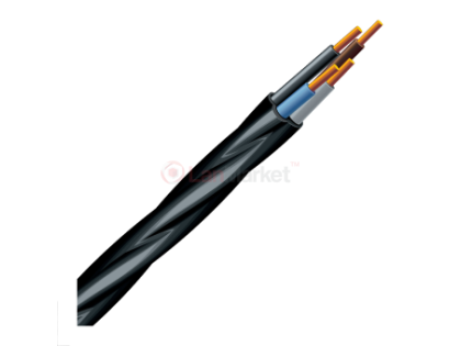 Кабель силовой ВВГнг 1x4 1кВ 5кл. медный (бухта 100м)
