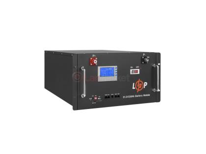 Аккумулятор LP LiFePO4 48V (51,2V) - 230 Ah (11776Wh) (Smart BMS 200A) с LCD RM