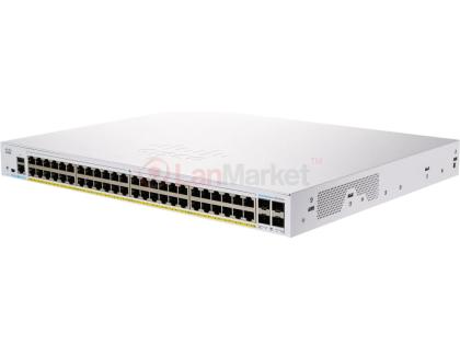 Коммутатор Cisco CBS250-48P-4G-EU