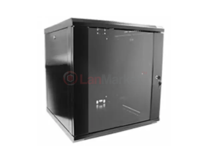 Шкаф настенный 15U 600х450 разборный  WMNC-15U-FLAT- BLACK