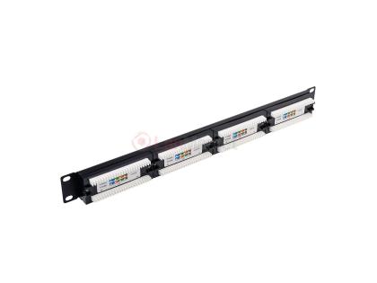 Патч-панель 19" 24хRJ-45 UTP 1U cat.5е