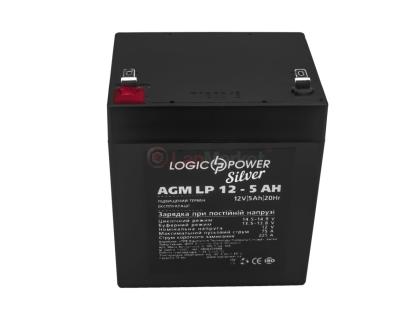 Аккумулятор AGM LP 12V - 5 Ah Silver
