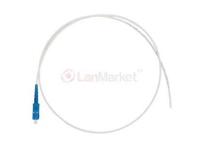 Пигтейл оптический SC/UPC, SM, LSZH, G.657A1, 3мм, белый, 1 м