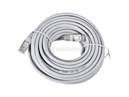 Патч-корд литой, UTP, RJ45, Cat.5e, 3m, серый, Cu (медь) Q300