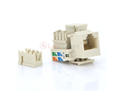 Модуль широкий Keystone Jack RJ-45 кат.5E UTP, 23,0мм, Q50