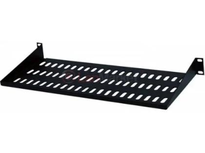 Полка консольная CS-300-1U-BLACK для шкафа глубина 300 мм 1U