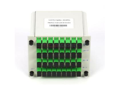Делитель оптический корпусный 1x32 SC/APC (DIN)