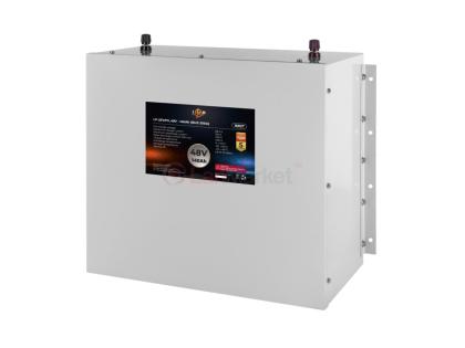 Аккумулятор LP LiFePO4 48V (51,2V) - 140 Ah (7168Wh) (BMS 200А/100A) металл