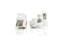 Модуль вузький Keystone Jack RJ-45 кат.5E UTP, 20,1 мм, Q100 