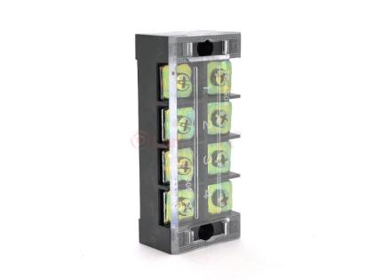 Клеммная колодка 4-разрядная TB-1504 15A / 600V, сечение провода 0,5-1,5мм2, 100 шт в упаковке, цена
