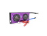BMS плата MGod LiFePO4 12V 4S 80A симетрія
