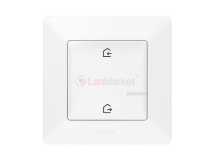 Главный беспроводной выключатель "Дома / Не дома" Valena Life with NETATMO, белый