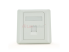 Рамка 86х86 под 1 модуль Keystone Jack RJ-45 кат.5E UTP, 1-port Q100