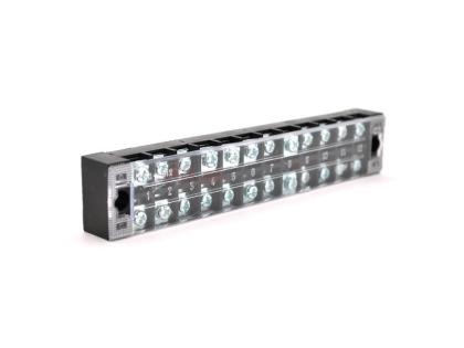 Клеммная колодка 12-разрядная TB-1512 15A / 600V, сечение провода 0,5-1,5мм2, 50 шт в упаковке, цена