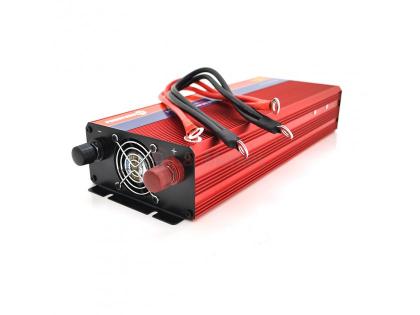 Инвертор напряжения NV-5000(2500Вт), 12 / 220V, approximated, 2 универсальные розетки, клемы, Box
