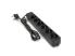 Сетевой удлинитель Gembird SP6, 220В 10А, 6 розеток, 1.8 м, Black, Q40