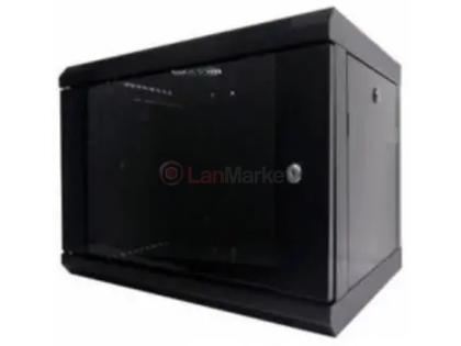 Шкаф настенный 6U 600х450 разборный  WMNC-6U-FLAT- BLACK