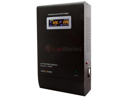 ИБП LPY-W-PSW-5000VA+ (3500Вт) 10A/20A с правильной синусоидой 48В