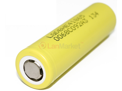 Аккумулятор 18650 Li-Ion LG LGDBFIE41865 (LG HE4), 2500mAh, 20A