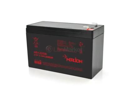 Аккумуляторная батарея HR1228W, 12V 8,5Ah Black