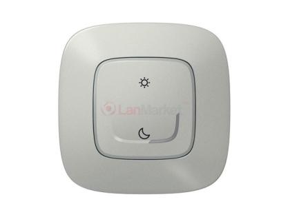 Умный беспроводной сценарный выключатель "День/Ночь" Valena Allure with NETATMO, алюминий