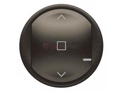Лиц. панель для умного выключателя жалюзи Celiane with NETATMO, графит