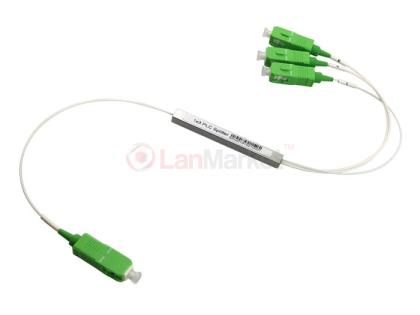 PLC Splitter (Сплиттер) 1x3, SC/APC, 900 um, G657A