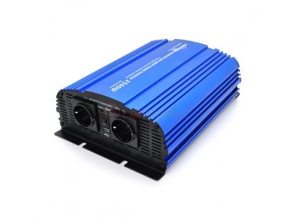 Инвертор напряжения Tommatech MS-2500, 12V / 220V, 2500W с аппроксимированной синусоидой, 2Shuko, US
