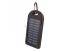 Power bank 5000 mAh Solar, (5V / 200mA), 2xUSB, 5V / 1A / 1A, USB <-> microUSB, влаго