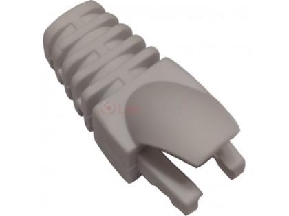 Колпачок изолирующий Merlion RJ-45 Gray Cat.5/Cat.6 (100 шт/уп.) Q100