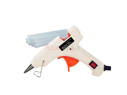 Пистолет клеевой с питанием от 220V HS-6503 30W, клей диаметром-7мм / 11мм, White, Box