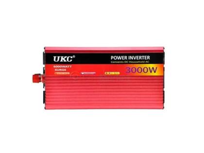 Инвертор напряжения UKC 3000ВА(1500Вт), 12 / 220V approximated, 2 универсальные розетки