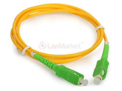 Патч-корд внутренний, LC/APC-LC/APC, SM, LSZH, G657A, 3 м