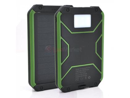 Power bank 30000 mAh Solar, (5V / 200mA), 2xUSB, 5V / 1A / 2,1A, USB &amp;lt;-&amp;gt; microUSB, уда