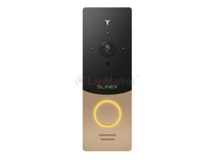 IP панель вызова ML-20IP v2 золото/чорный
