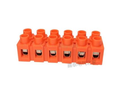 Клеммный блок H2519-6P 36A / 660V, материал медь, сечение провода 0.5-6мм2