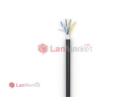 Ok-net КППЭ-ВП (100), 4x2x0.51, внешний, F/UTP, ПЭ медь, Cat5e, бухта 305 м