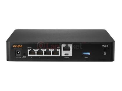 Шлюз HPE Aruba 9004 R1B21A (RW) 4-Port GbE RJ45 Gateway 2K Clients 32 APs (R1B21A)