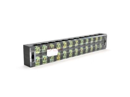 Клеммная колодка 12-разрядная TB-4512 45A / 600V, сечение провода 0,5-4,0мм2, 20 шт в упаковке, цена