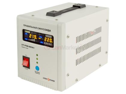 ИБП LPY-PSW-800VA+ (560Вт) 5A/15A с правильной синусоидой 12В
