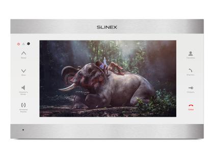 Видеодомофон SL-10IPTHD серебро/белый