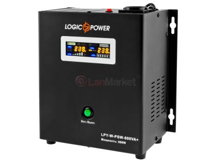 ИБП LPY-W-PSW-800VA+ (560Вт) 5A/15A с правильной синусоидой 12В
