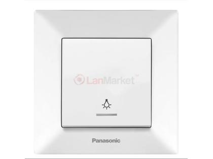 Кнопка вызова Panasonic Arkedia Slim, белая