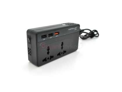 Инвертор напряжения Konfulon CZ-01, 200W(24В)+100W(12В), 12 / 24V / 220V, approximated, 2 универсаль