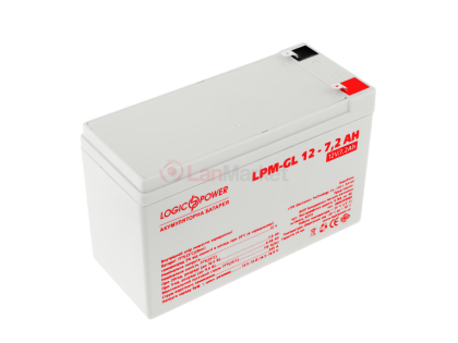 Аккумулятор гелевый LPM-GL 12 - 7.2 AH